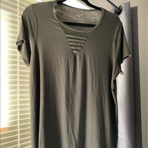 Livi Active Lattice/Mesh Workout T-Shirt